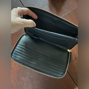 Kate Spade New York French Stripe Wilson Road Kaden Large Organizer Wallet